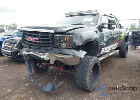 2008 GMC Sierra 2500Hd Slt from USA, damaged, VIN 1GTHK23698F165272